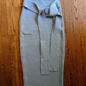 Woven Long Pencil Skirt by German Designer Bless